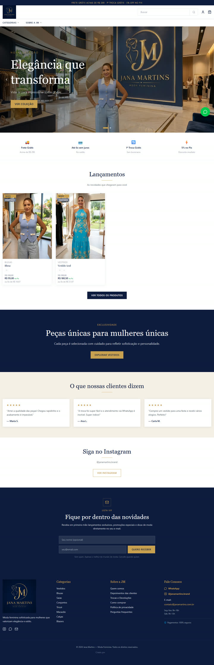 Site Jana Martins