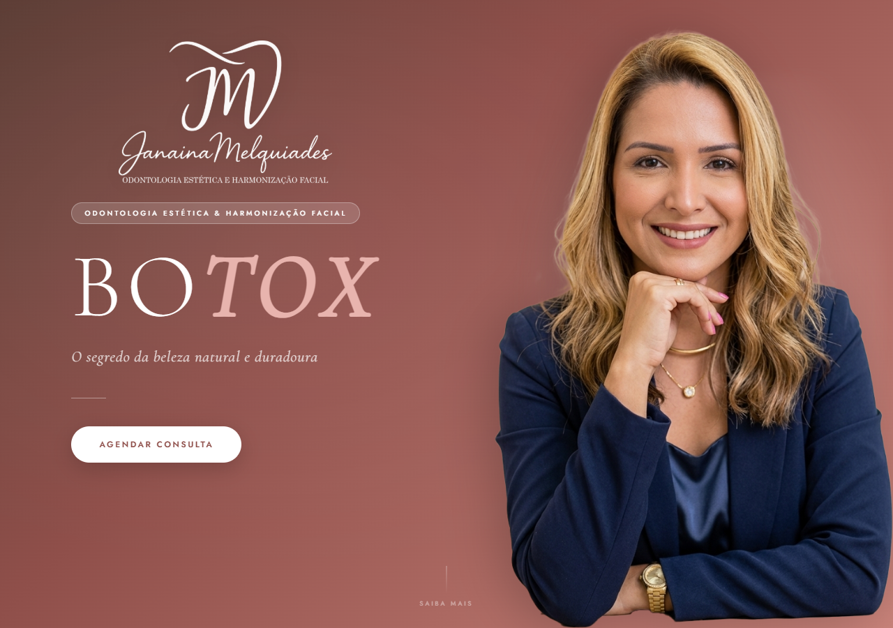 Página BOTOX — Dra. Janaina Melquiades