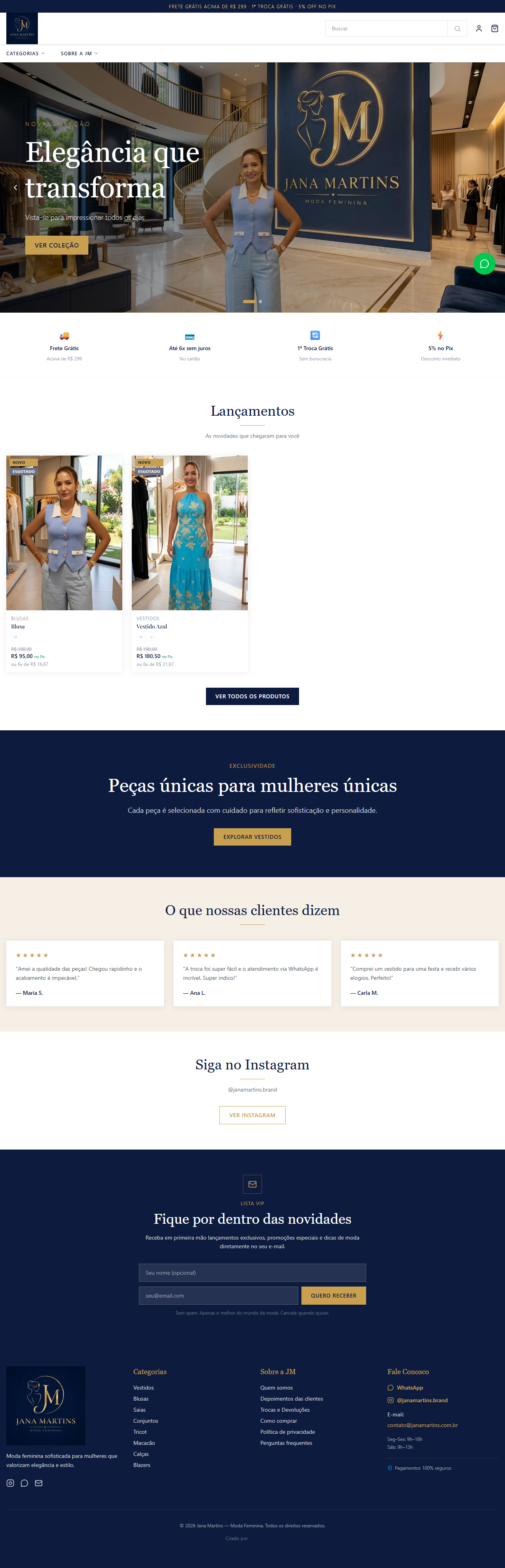 Site Jana Martins